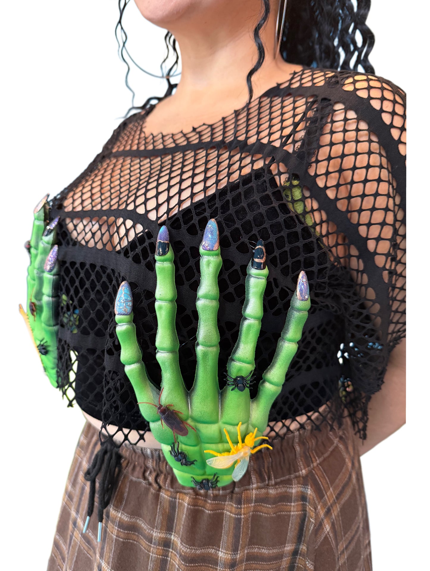 Monster Hand Net Top