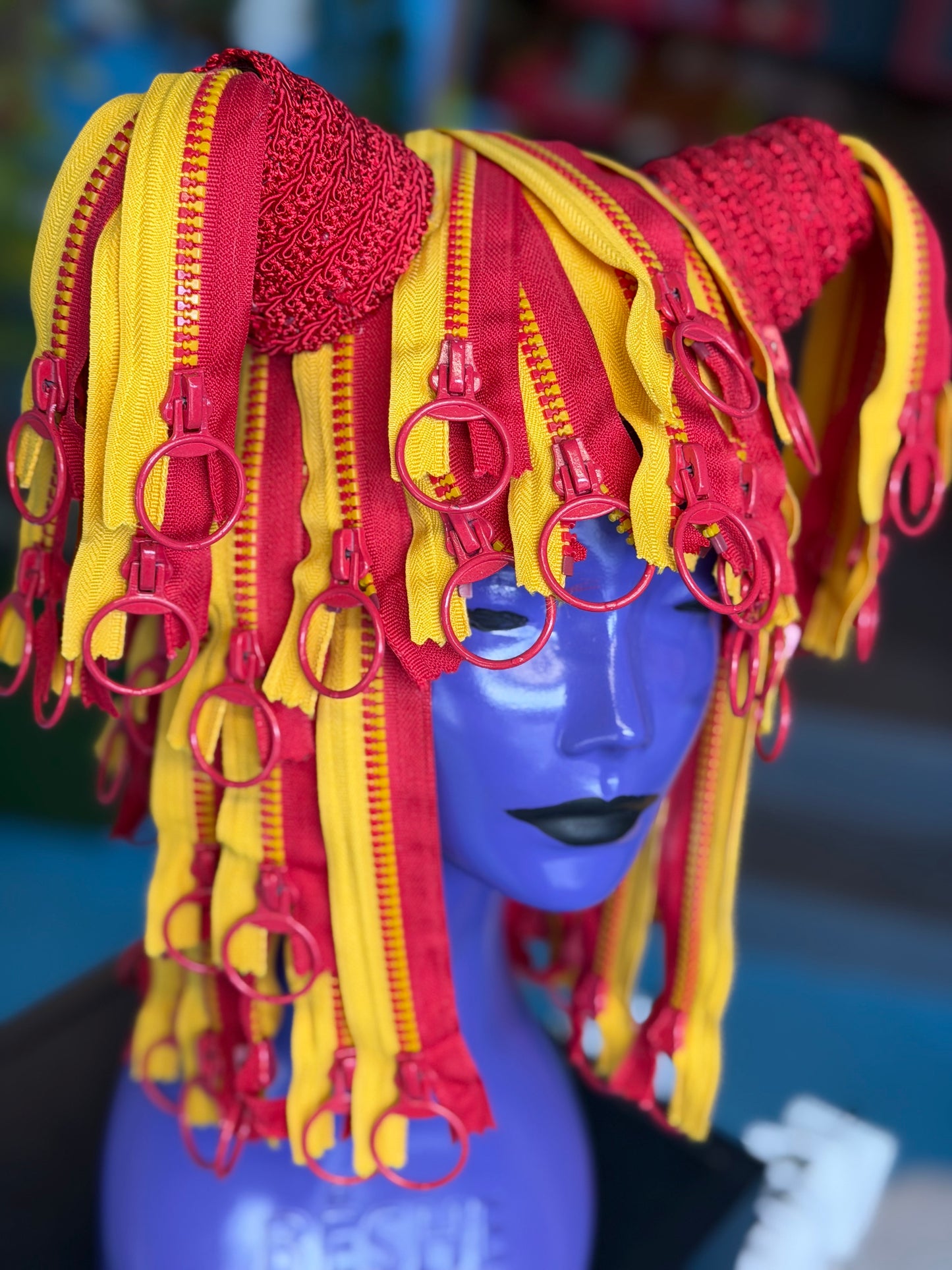 Clown Around Zipper Wig