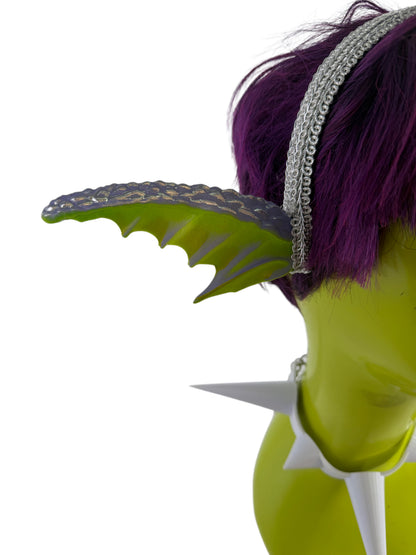 Goblin Ears-Green/Lavender