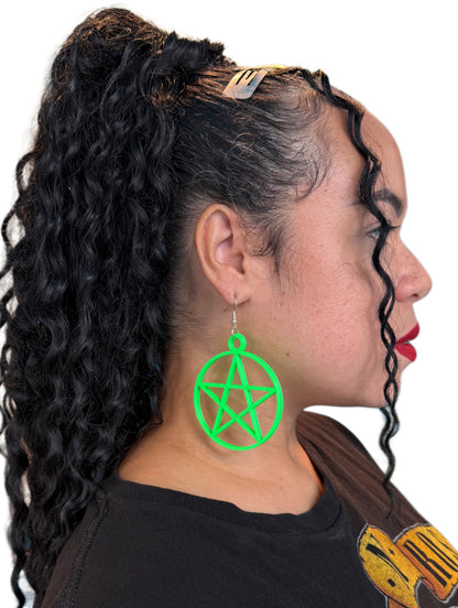 Pentagram Earrings