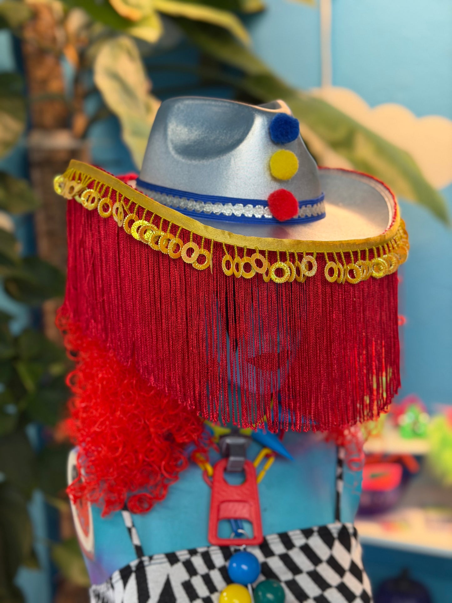 Rodeo Clown Cowboy Hat