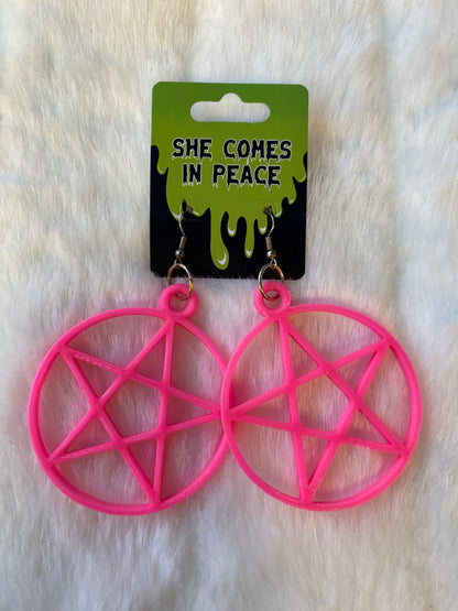 Pentagram Earrings