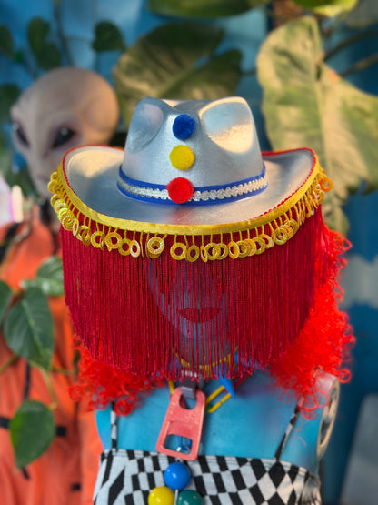 Rodeo Clown Cowboy Hat