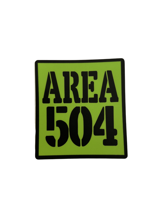 Area 504 Sticker