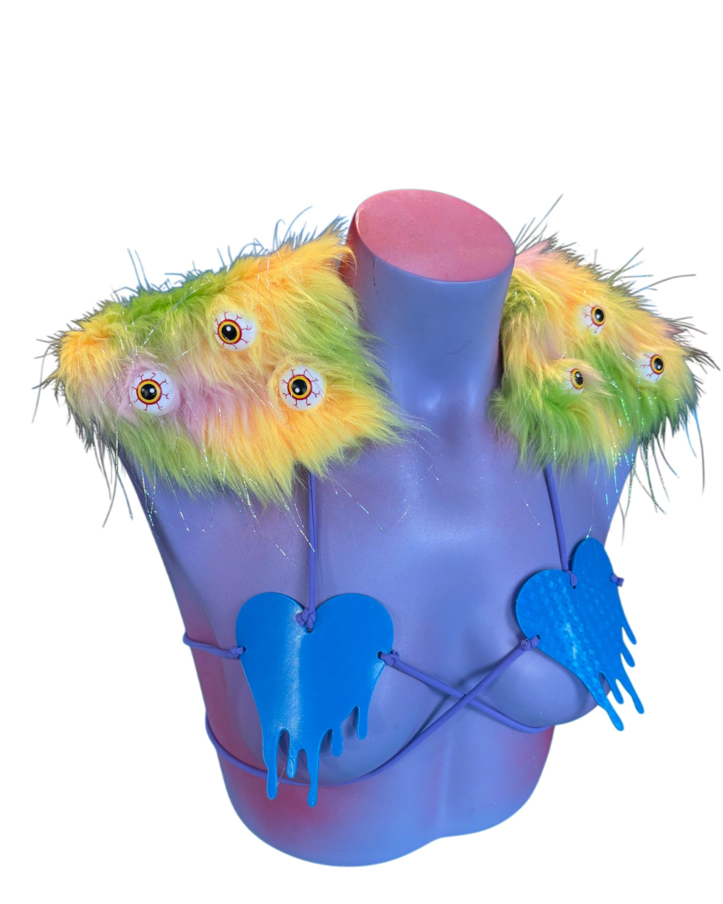 Monster Epaulettes- Yellow Eyeballs