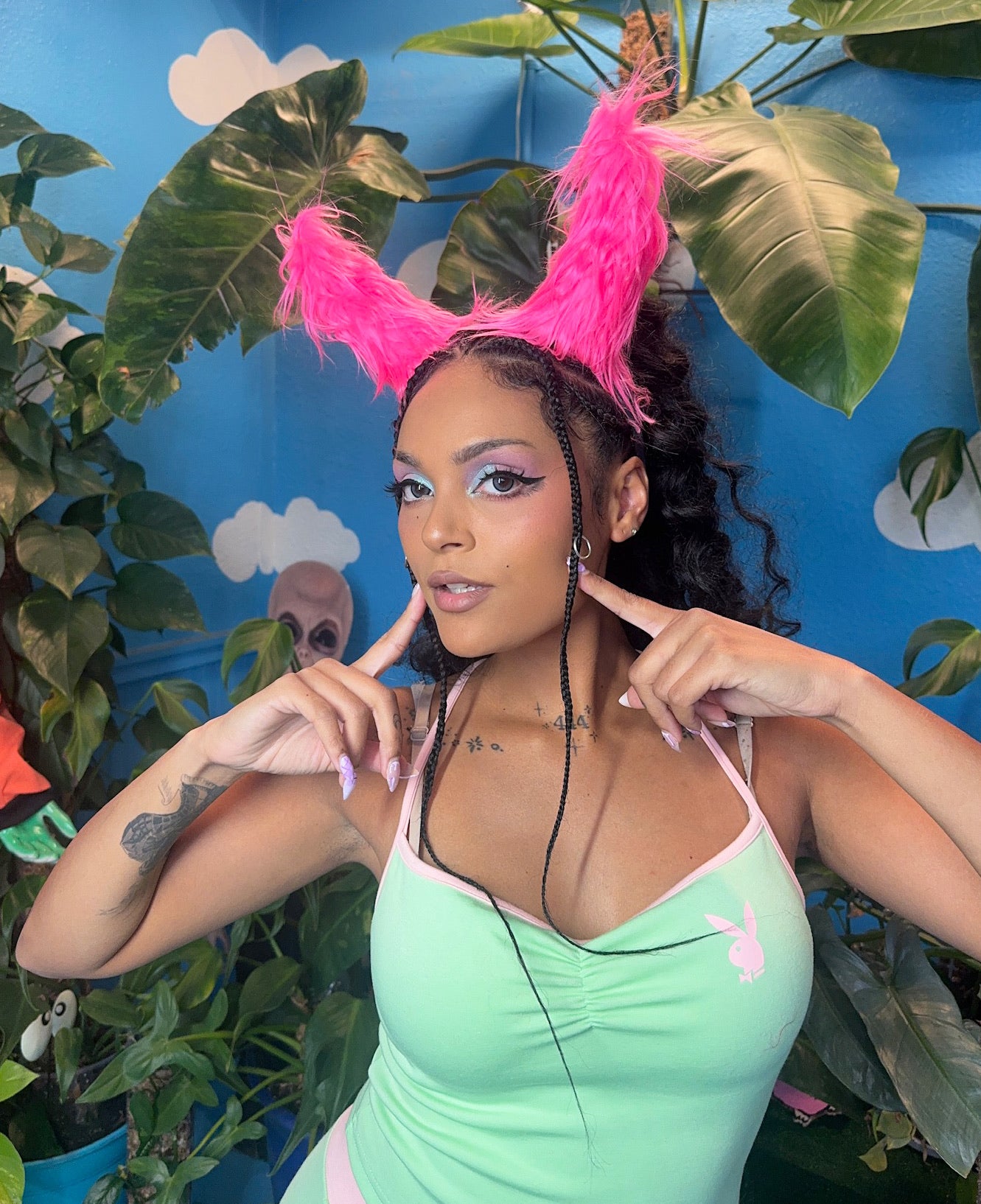 Furry Horned Headband
