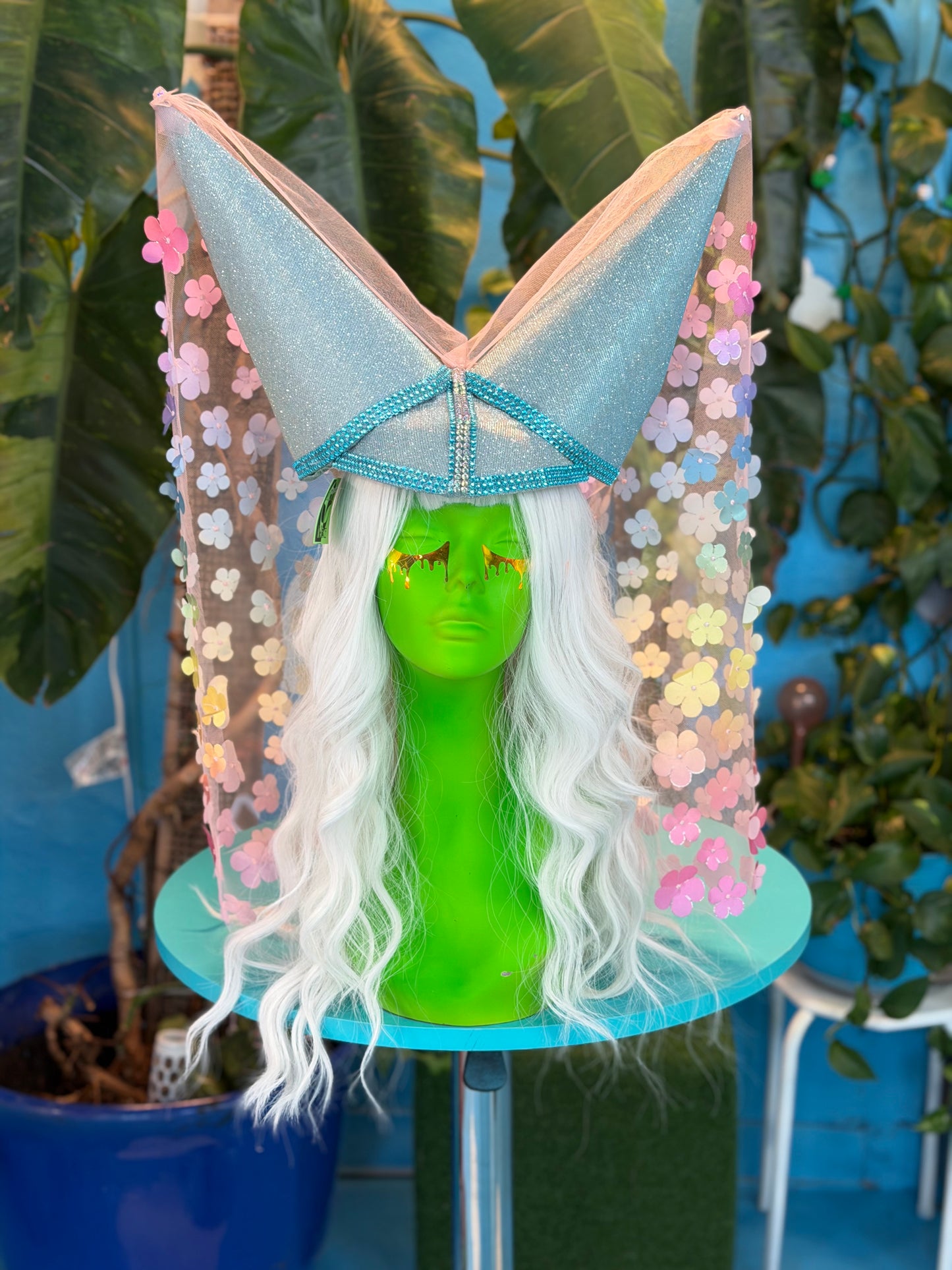 Double Horned Hennin Hat