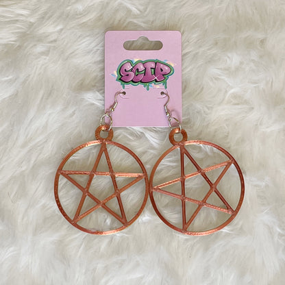 Pentagram Earrings