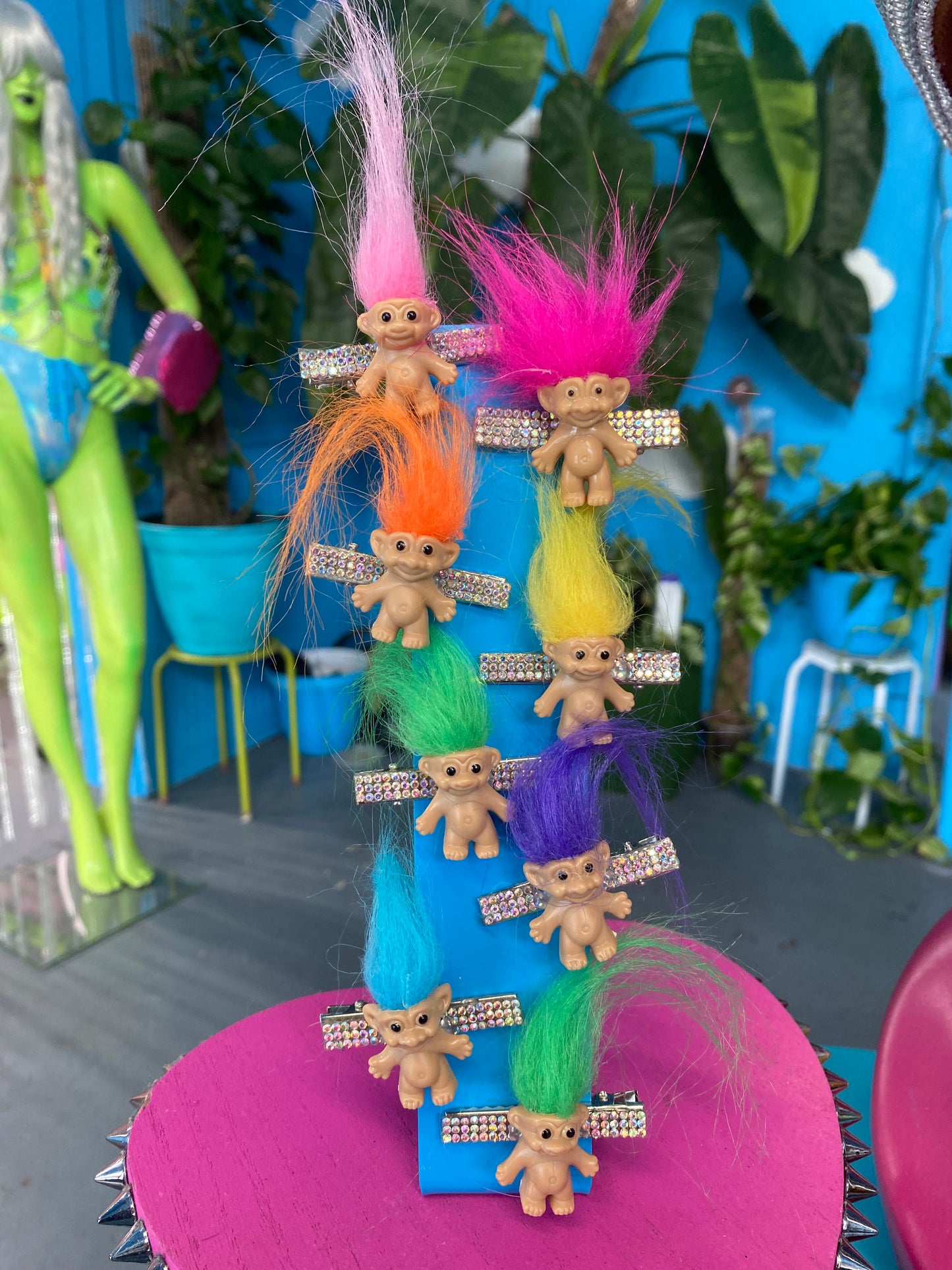 Troll Hair Clips