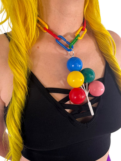 Clown Around Necklace