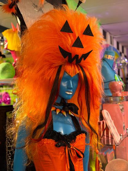 Giant Jack-O-Lantern Wig