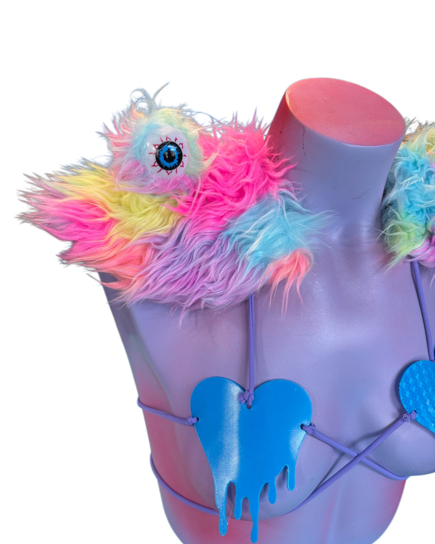 Monster Epaulettes-Pastel Eyeball