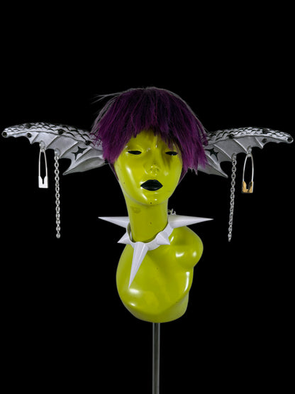 Goblin Ears-XL Silver/Black