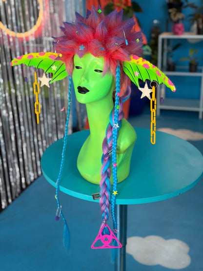 Spikey Goblin Babe Wig