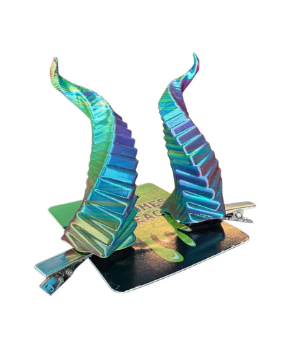 Spiral Horn Clips