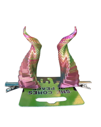 Spiral Horn Clips