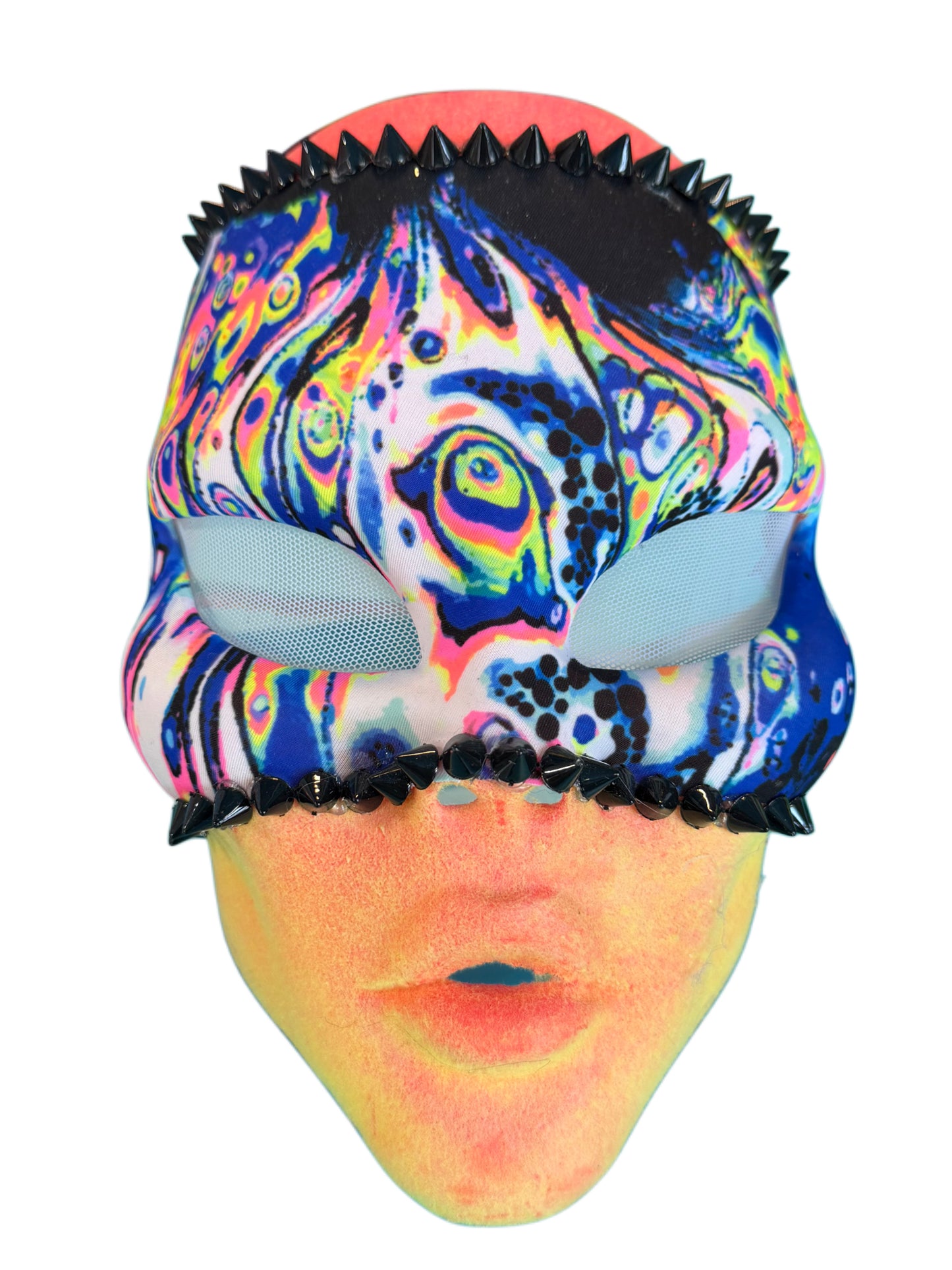 Oilslick Alien Mask