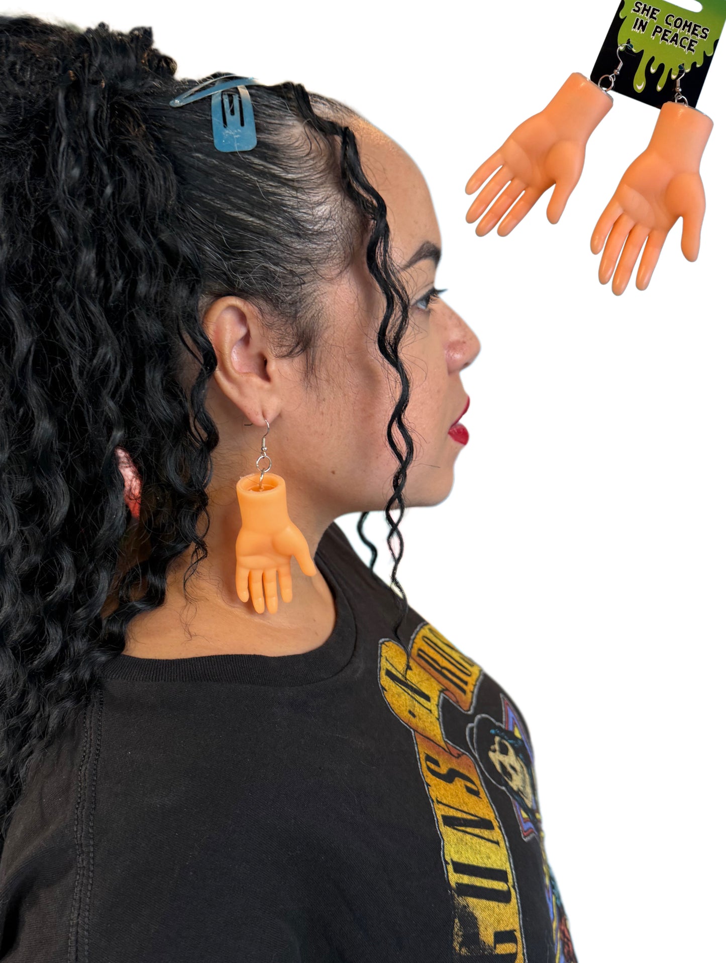 Baby Hand Earrings