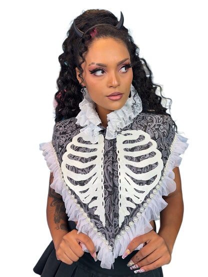 Ribcage Capelet