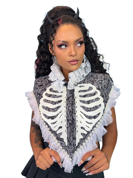 Ribcage Capelet
