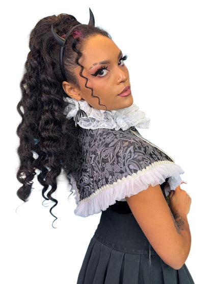Ribcage Capelet