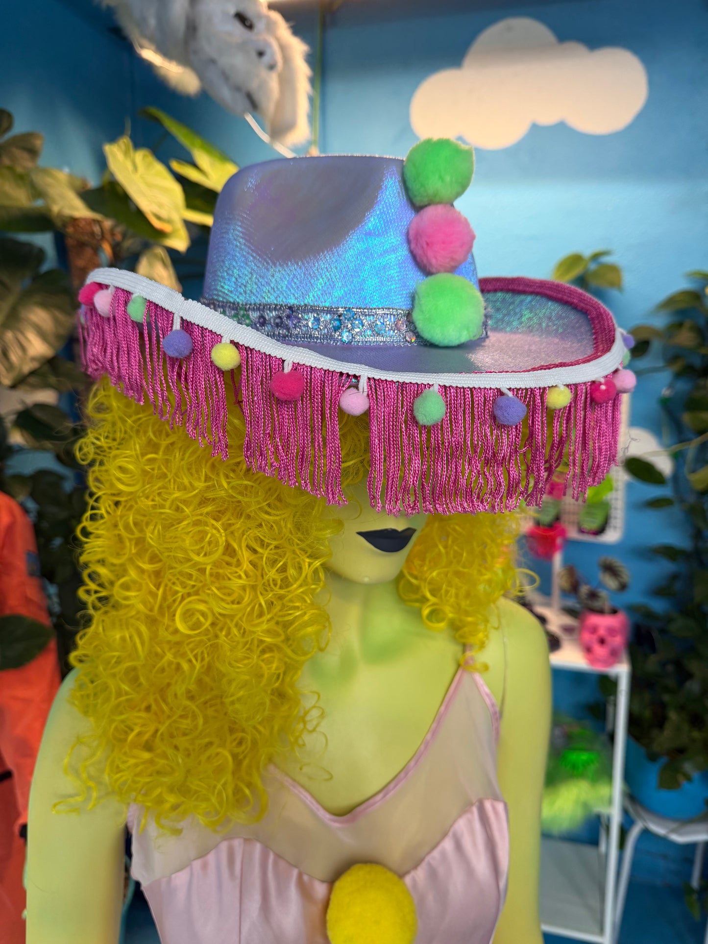 Rodeo Clown Cowboy Hat