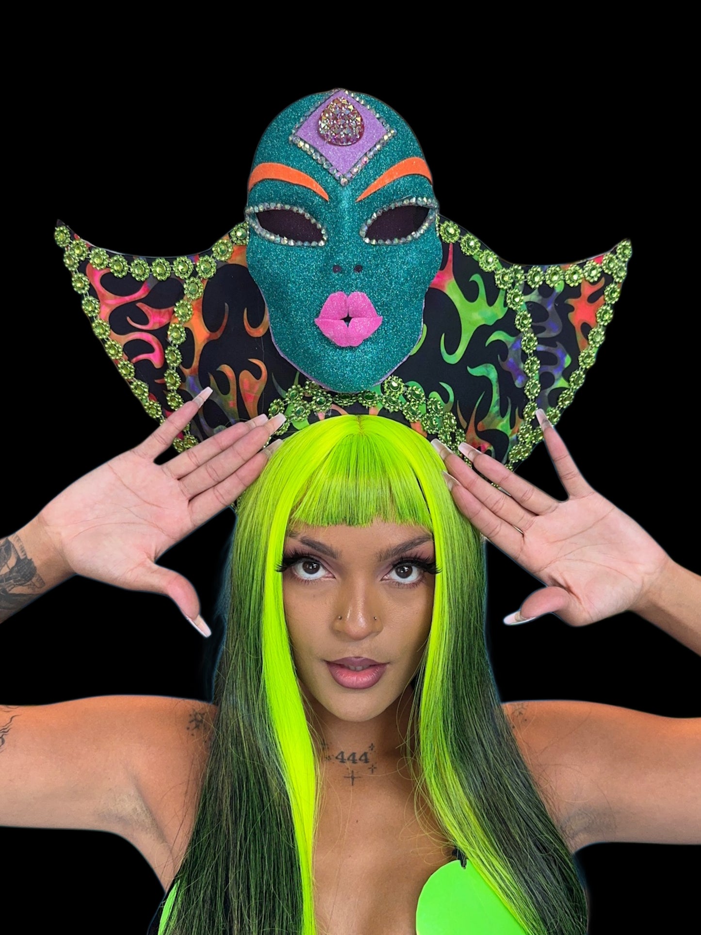 Alien Flame Headdress