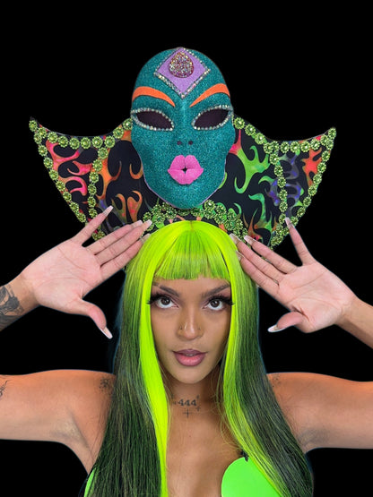 Alien Flame Headdress