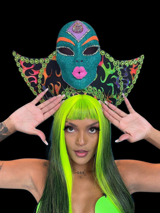 Alien Flame Headdress