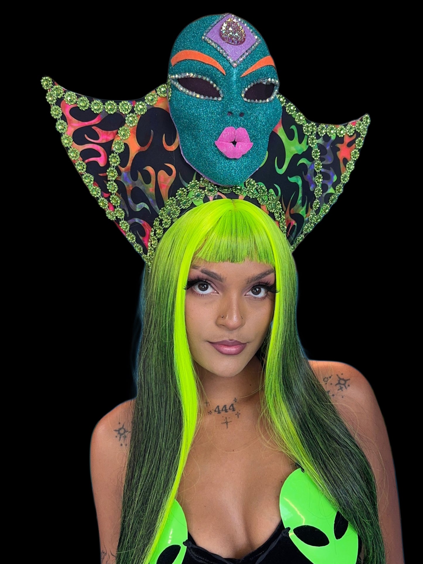 Alien Flame Headdress