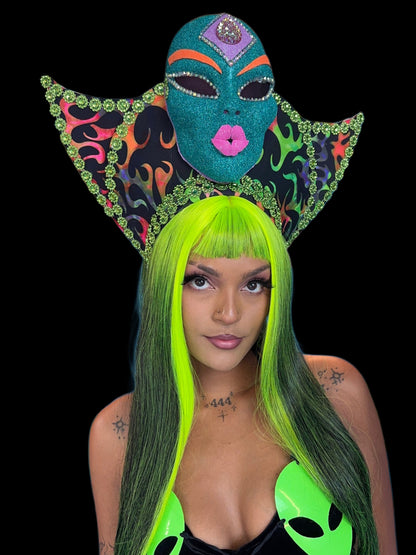Alien Flame Headdress