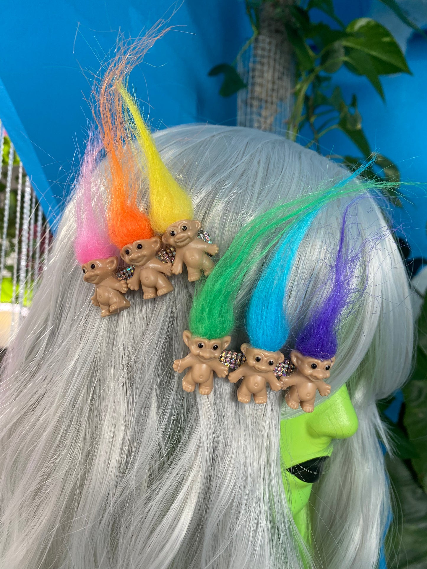 Troll Hair Clips