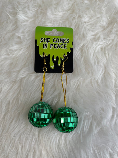 Disco Ball Earrings