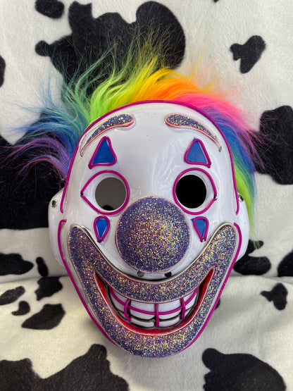 Light Up Clown Masks