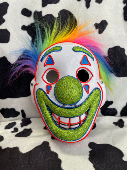 Light Up Clown Masks