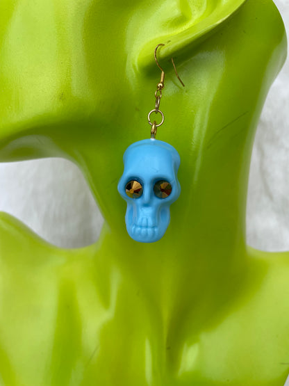 Pastel Skull Earrings