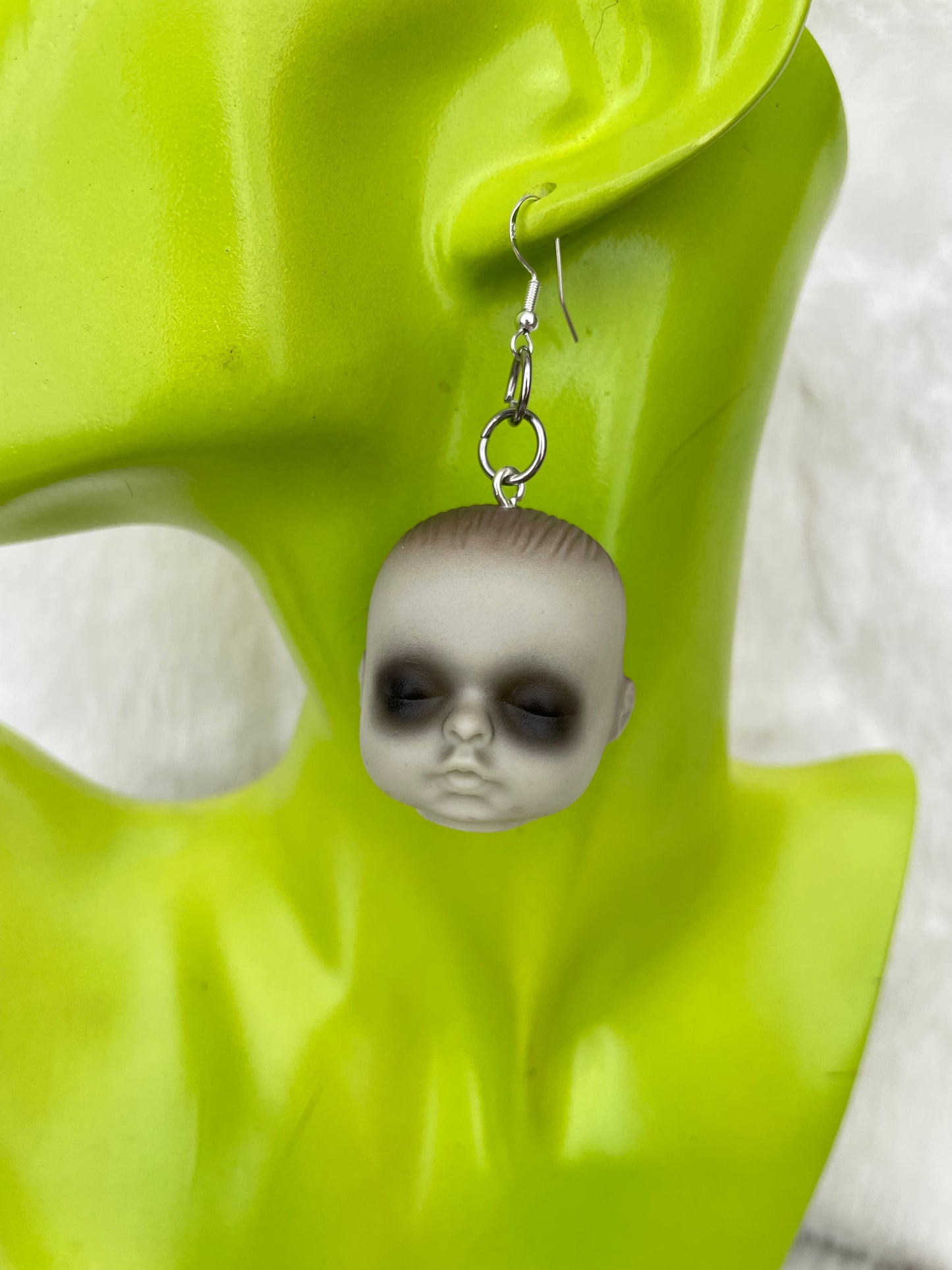 Baby Head Earrings