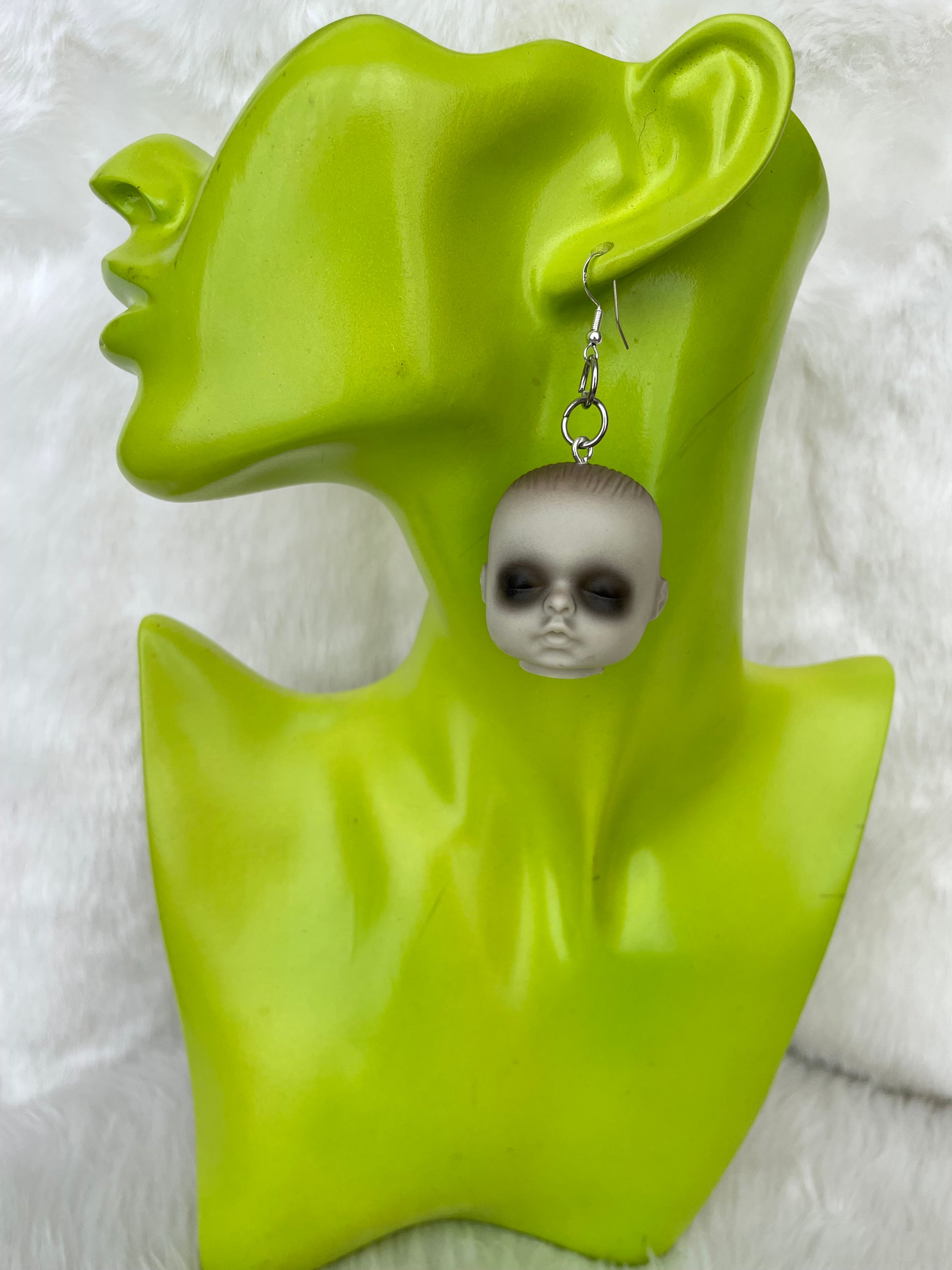 Baby Head Earrings