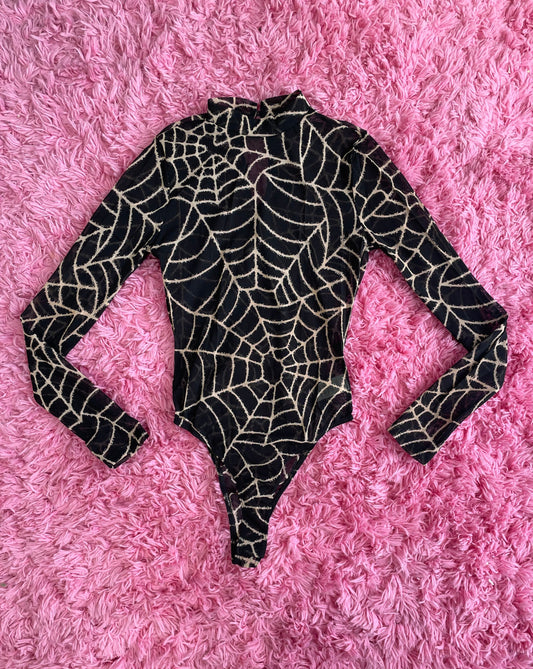 Spiderweb Micro Mesh Bodysuit