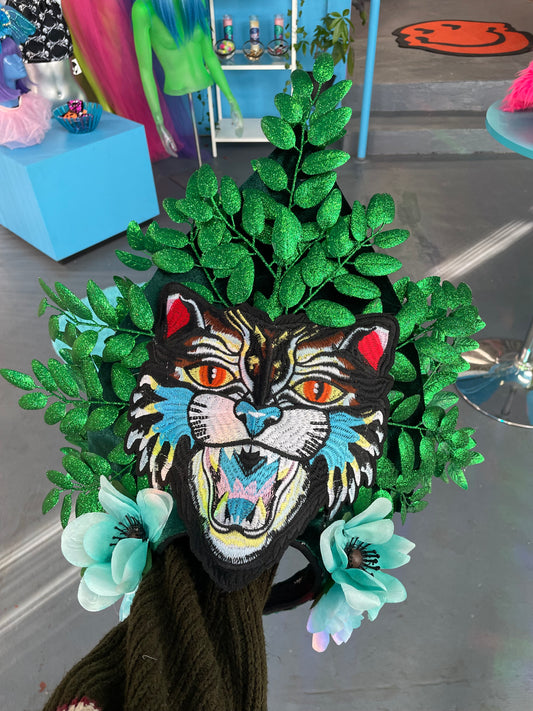 Floral Tiger Headdress
