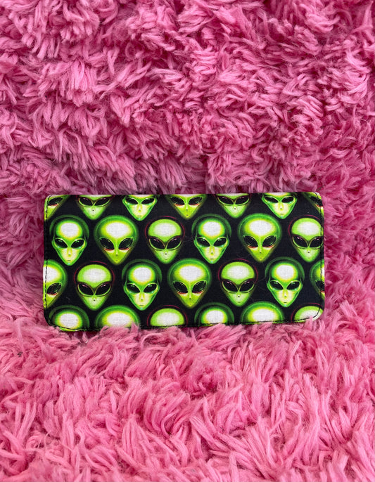Alien Printed Wallets