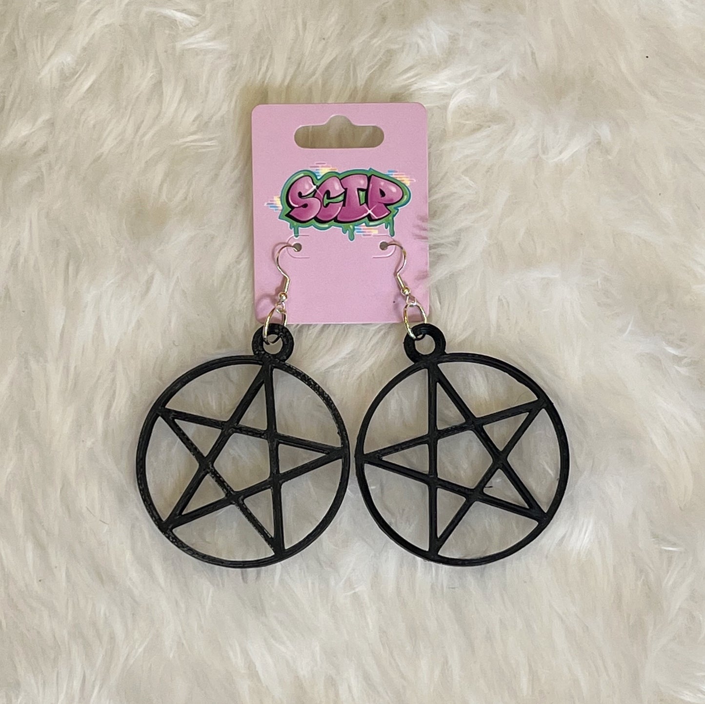 Pentagram Earrings