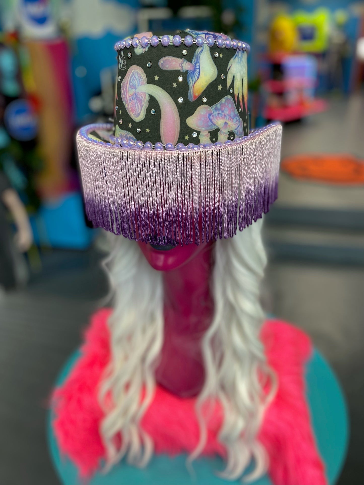 Lavender Dreams Mushroom Hat