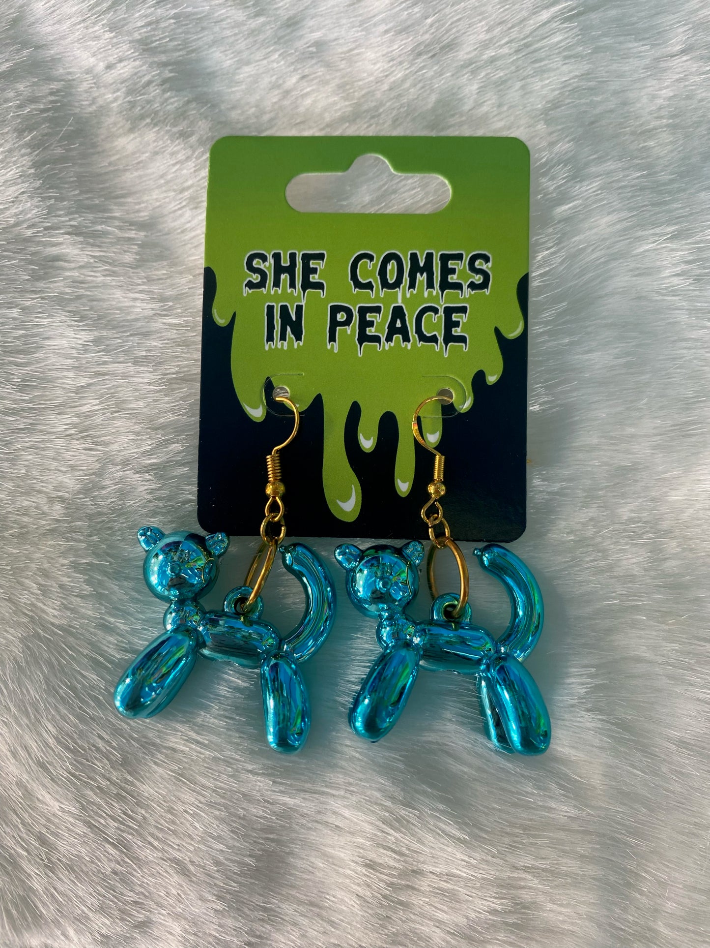 Balloon Cat Earrings