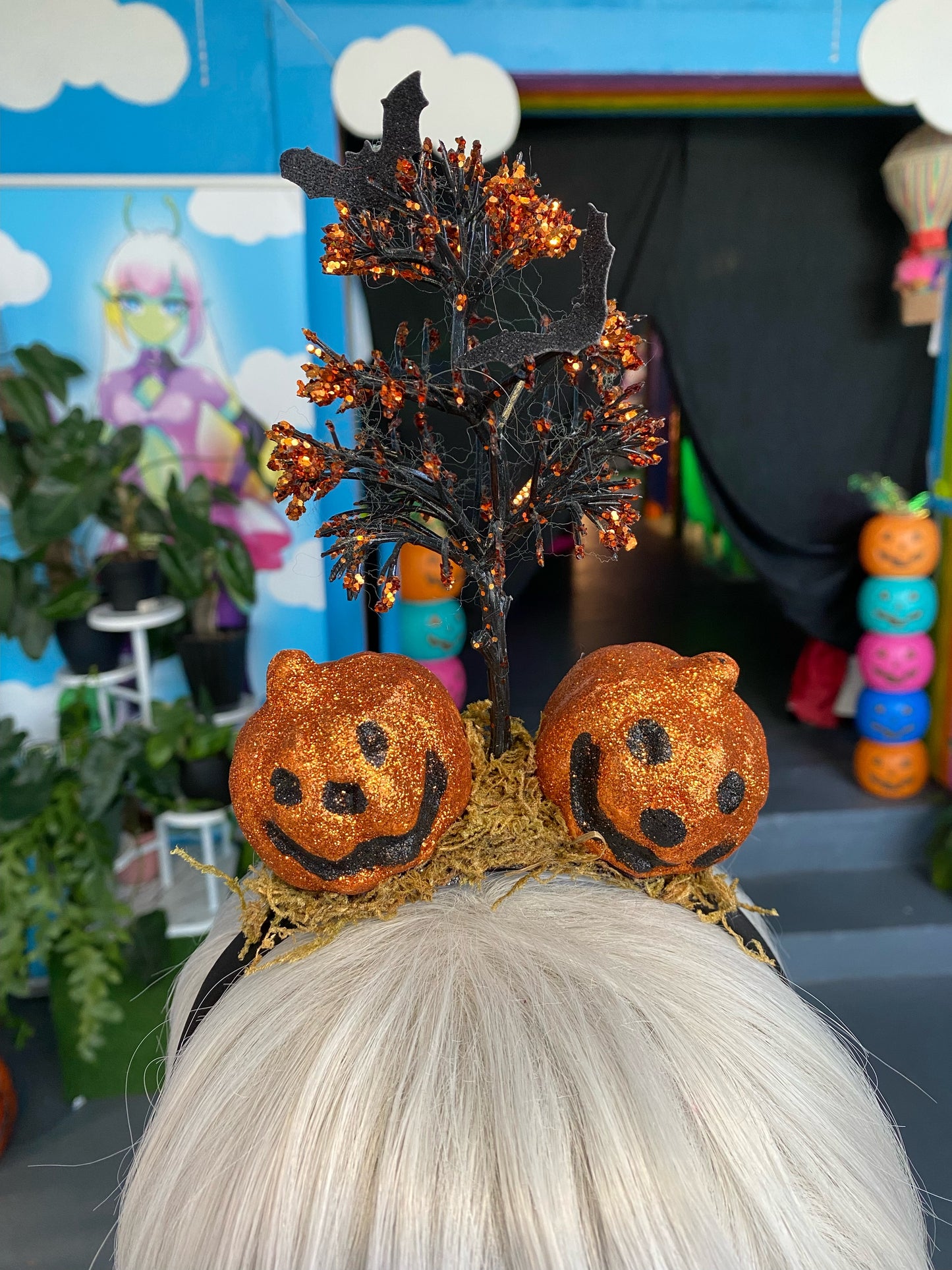 Decorated Halloween Headbands