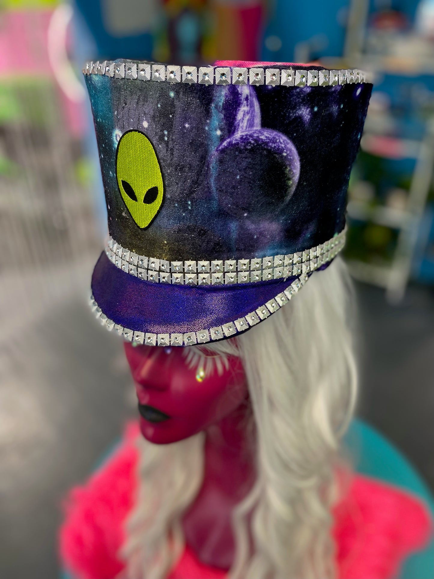 Galactic Alien Band Hat