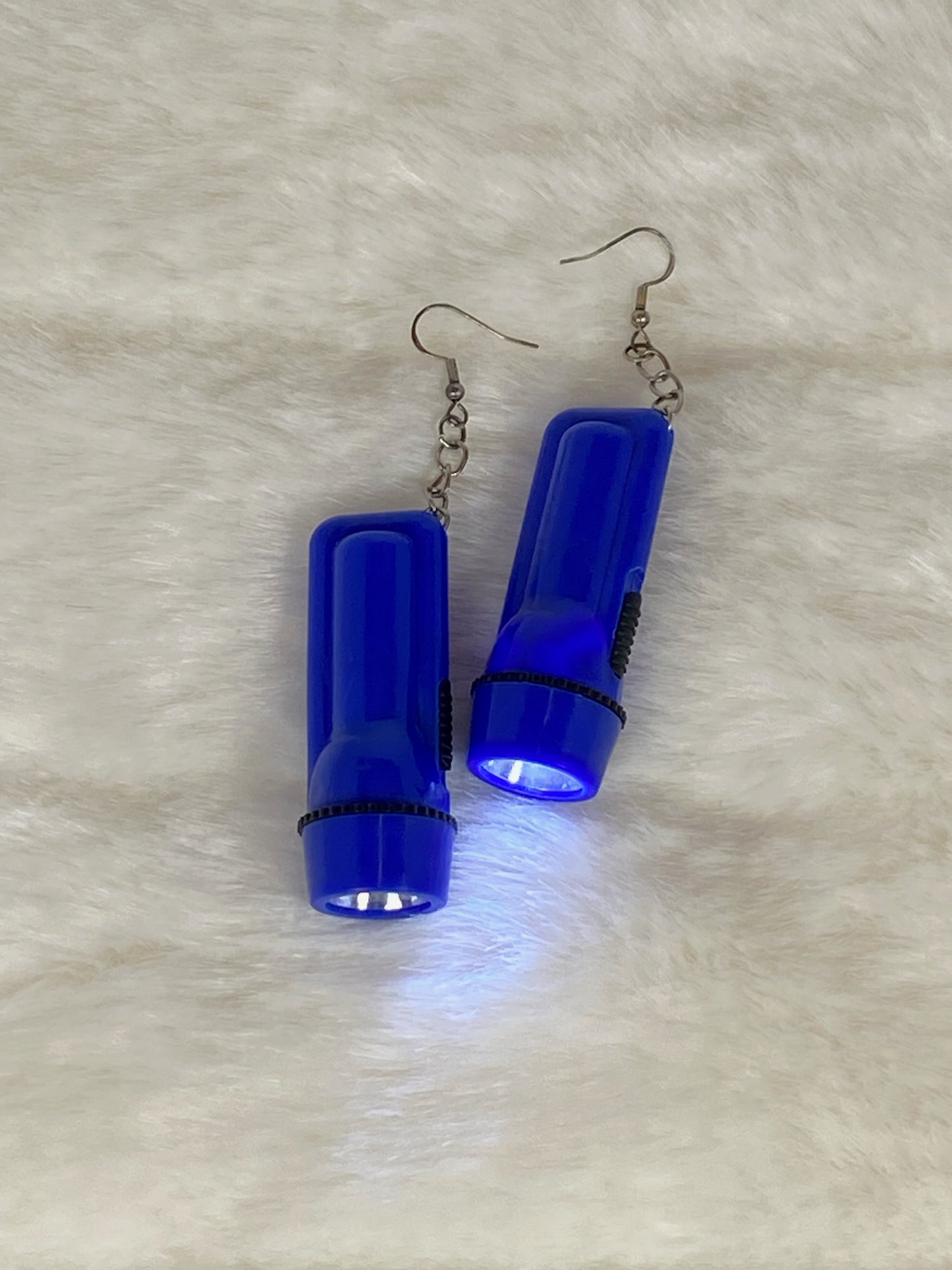 Flashlight Earrings