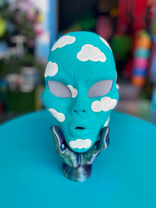 Cloudy Alien Mask