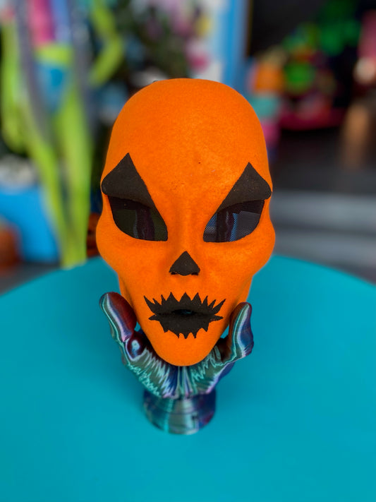 Jack O' Lantern Alien Mask