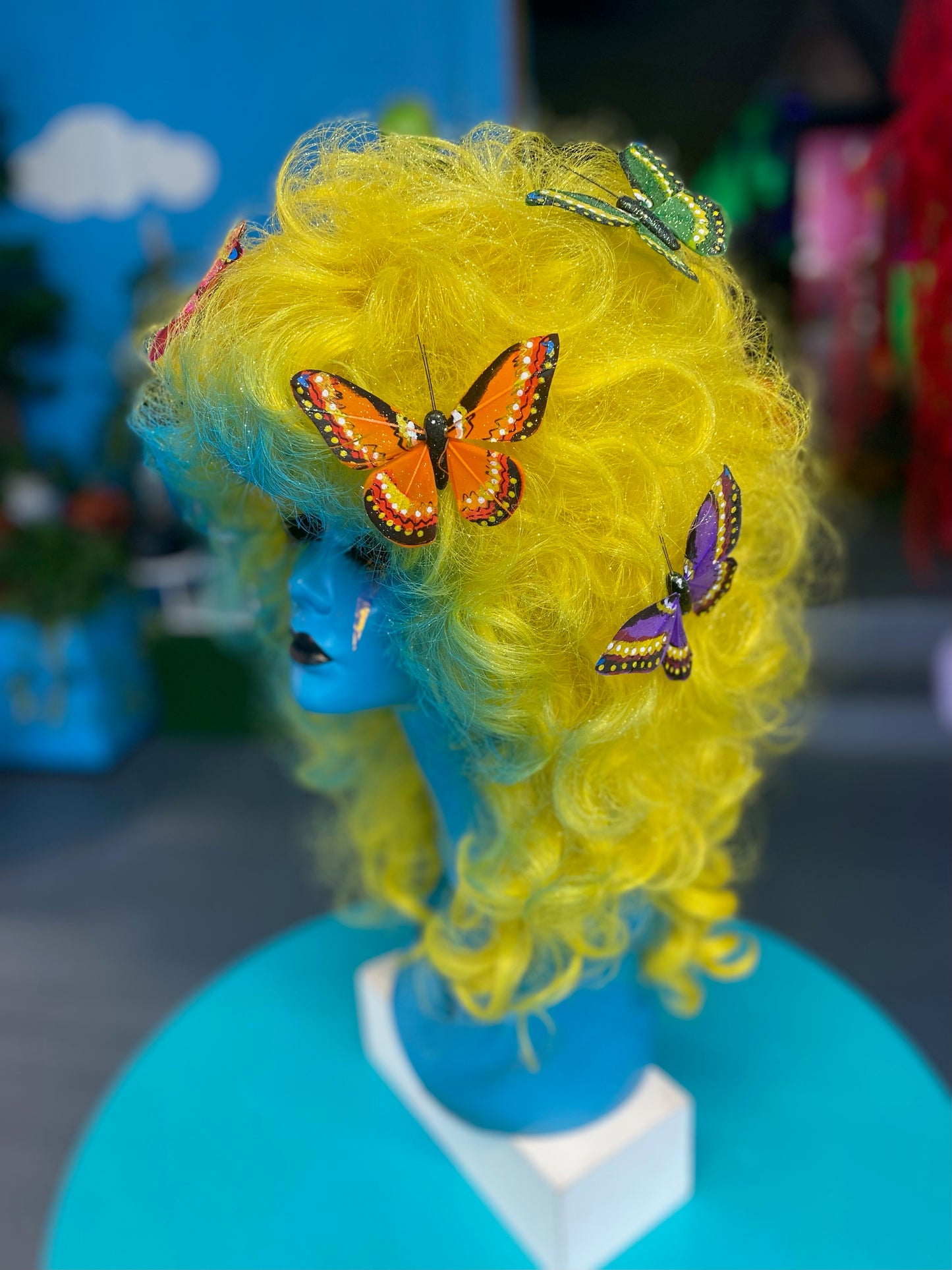 Sparkly Butterfly Wig